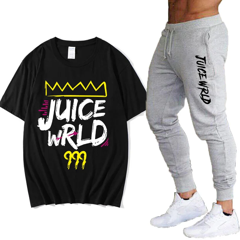 Fashion brand printed sportswear two-piece suit for men and women summer short-sleeved T-shirt tops + pants suit casual two-piec
Fashion brand printed sportswear two-piece suit for men and women summer short-sleeved T-shirt tops + pants suit casual two-piec