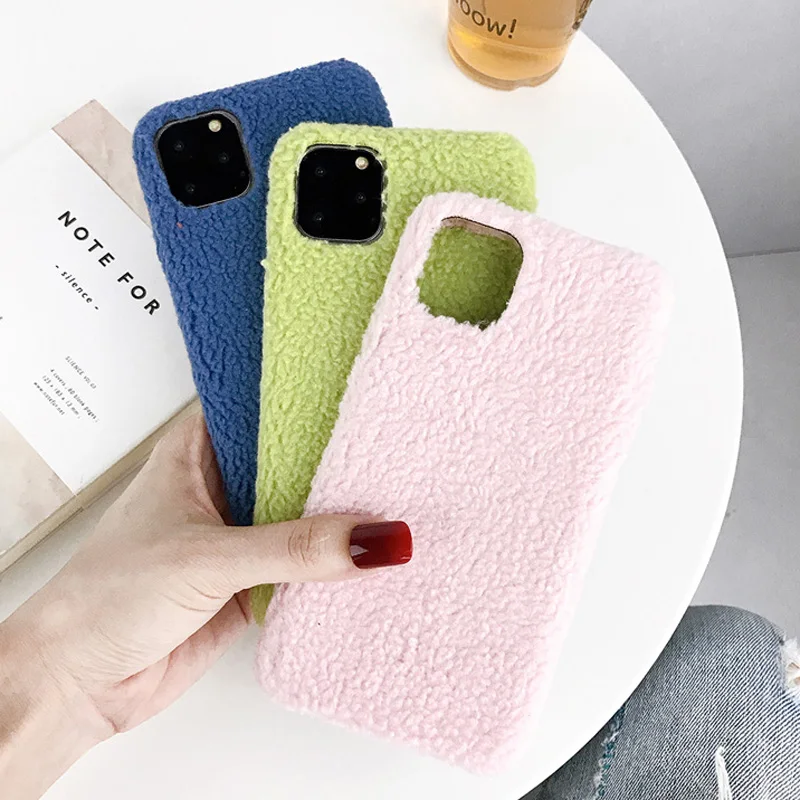 Ottwn Plush Case For iPhone 11 Pro Max XS Max XR X 8 7 6 6s Plus Soft PU Back Cover Luxury Warm Solid Color Autumn Winter Cases
Ottwn Plush Case For iPhone 11 Pro Max XS Max XR X 8 7 6 6s Plus Soft PU Back Cover Luxury Warm Solid Color Autumn Winter Cases