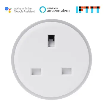 UK Smart Plug WiFi Remote Control UK Socket Timer LED No Hub Energy Saving Supplies Works with Amazon Alexa and AssistanW91A
UK Smart Plug WiFi Remote Control UK Socket Timer LED No Hub Energy Saving Supplies Works with Amazon Alexa and AssistanW91A