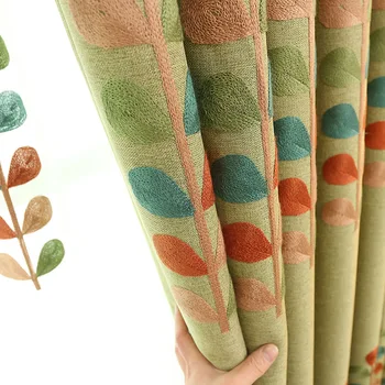 American Country Style Finished Shading Window Curtains for Living Room Bedroom Rural Embroidered Cotton and Linen Curtains
American Country Style Finished Shading Window Curtains for Living Room Bedroom Rural Embroidered Cotton and Linen Curtains