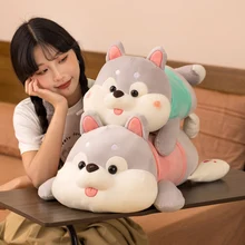Сибирский хаски плюшевая игрушка lying husky animal crossing plush stuffed toy pillow home decoration cushion gift for girlfrien
Сибирский хаски плюшевая игрушка lying husky animal crossing plush stuffed toy pillow home decoration cushion gift for girlfrien