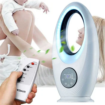 Portable Cool Fan Colorful Light Air Circulation Ventilator Low Noise Home Cooler Fan with Remote Control Bladeless Fan
Portable Cool Fan Colorful Light Air Circulation Ventilator Low Noise Home Cooler Fan with Remote Control Bladeless Fan