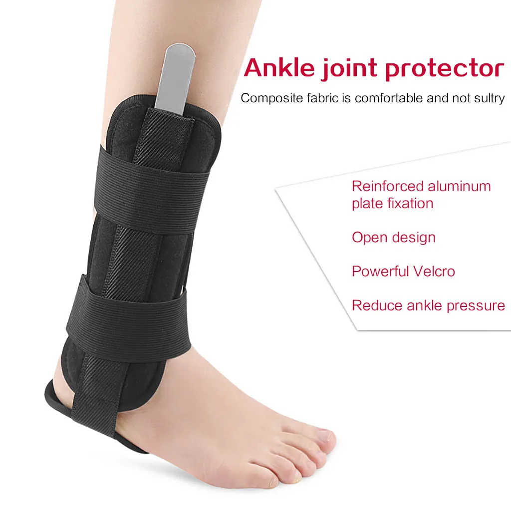 Fixed Support Heel Pain Relief Adjustable Protector Joint Sprain Protection 2Pcs composite nylon sheet elastic Sports Safety | Спорт и