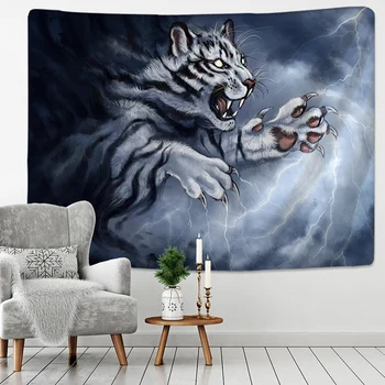 White Tiger fashion wall tapestry carpets wall hanging tiger pattern luxury modern home decoration mandala tapestry
White Tiger fashion wall tapestry carpets wall hanging tiger pattern luxury modern home decoration mandala tapestry