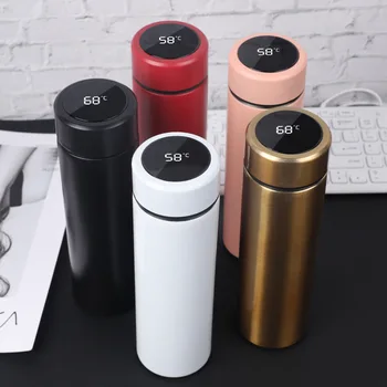 Vacuum Flask Thermos Cup Mug Thermos 304 Stainless Steel Cup Display Temperature Ourdoor Sport Thermocup 500ml
Vacuum Flask Thermos Cup Mug Thermos 304 Stainless Steel Cup Display Temperature Ourdoor Sport Thermocup 500ml