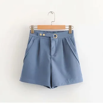 2020 summer wild temperament wide leg casual shorts 
2020 summer wild temperament wide leg casual shorts