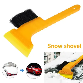 2 In 1 Multifunction Car Ice Scraper Snow Brush Retractable Window Shovel Removal Brush Effectively Remove Snow Winter Supply 
2 In 1 Multifunction Car Ice Scraper Snow Brush Retractable Window Shovel Removal Brush Effectively Remove Snow Winter Supply