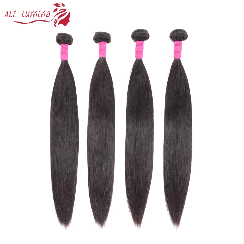 Ali Lumina Brazilian Hair Weave Bundles Straight Human Hair Bundles Remy Hair Extension 8-28 Inches Natural Color
Ali Lumina Brazilian Hair Weave Bundles Straight Human Hair Bundles Remy Hair Extension 8-28 Inches Natural Color
