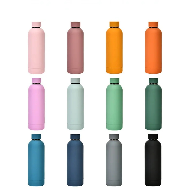 Double-Layer Vacuum Stainless Steel Thermos Cup Rubber Paint Outdoor Sports Hot Water Bottle Kitchen Bar Water Cup Tool 500 ML
Double-Layer Vacuum Stainless Steel Thermos Cup Rubber Paint Outdoor Sports Hot Water Bottle Kitchen Bar Water Cup Tool 500 ML