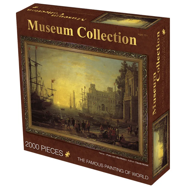 Jigsaw puzzle 2000 pieces for adult The Starry Night painting paper puzzles for staying home amusement
Jigsaw puzzle 2000 pieces for adult The Starry Night painting paper puzzles for staying home amusement