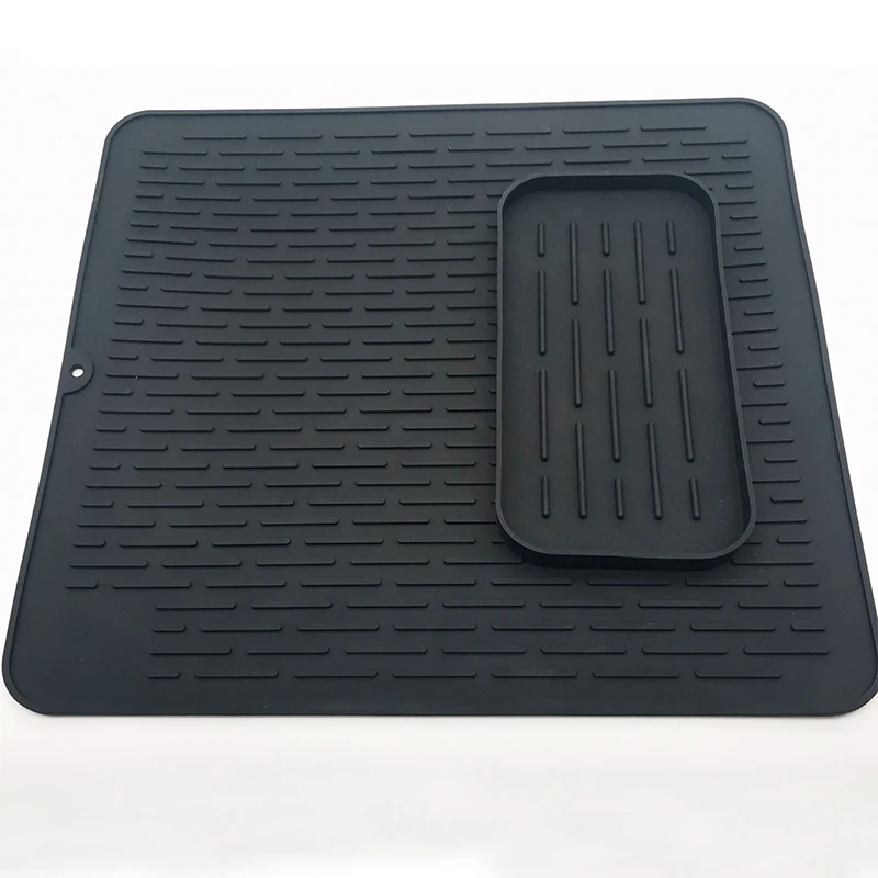 2PC Heat Resistant Pad Rectangular Silicone Drain Mats Drying Dishes Baking Tools Kitchen Utensils Non-slip Tray Thick Water Pan
2PC Heat Resistant Pad Rectangular Silicone Drain Mats Drying Dishes Baking Tools Kitchen Utensils Non-slip Tray Thick Water Pan