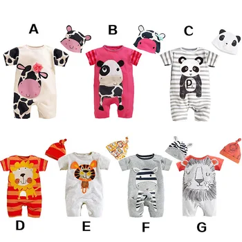 Baby Jumpsuit Thin Children Infant Pure Cotton Soft Printed Romper Set Hat One Piece Childrenswear 2020 Spring Summer
Baby Jumpsuit Thin Children Infant Pure Cotton Soft Printed Romper Set Hat One Piece Childrenswear 2020 Spring Summer