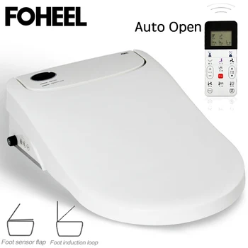 FOHEEL Auto Open Smart Toilet Seat intelligent Toilet Electric Bidet Cover Led Light Wc FWT01
FOHEEL Auto Open Smart Toilet Seat intelligent Toilet Electric Bidet Cover Led Light Wc FWT01