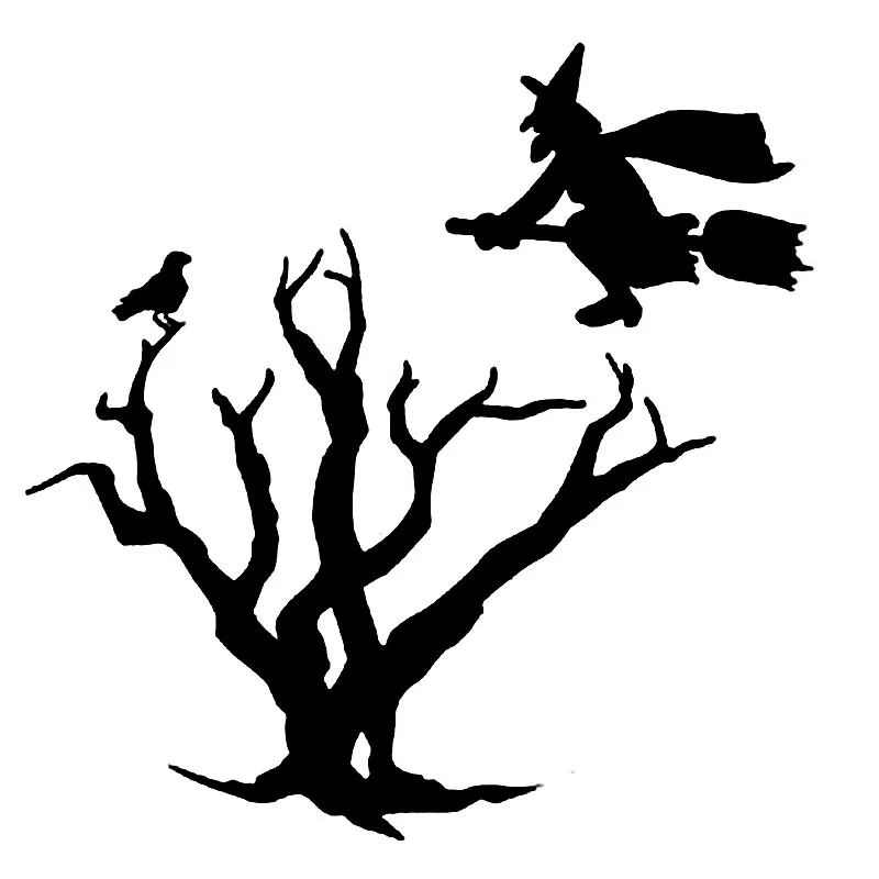 Reflective Fly Witch and Broom Tree Cartoon Graffiti Car Sticker Styling Funny Cover Scratches Bumper Window Decal KK
Reflective Fly Witch and Broom Tree Cartoon Graffiti Car Sticker Styling Funny Cover Scratches Bumper Window Decal KK