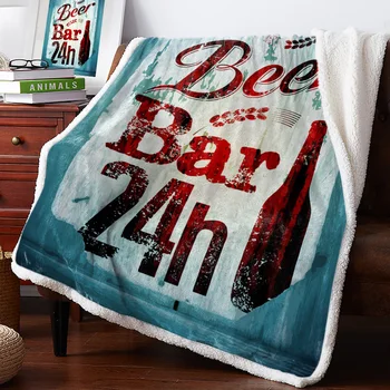 BIGHOUSES Throw Blanket Beer Bottle Digital Time Letters Retro Fleece Blankets Personalized Blankets Bedclothes
BIGHOUSES Throw Blanket Beer Bottle Digital Time Letters Retro Fleece Blankets Personalized Blankets Bedclothes