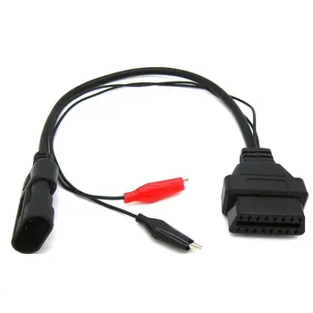 3 Pin to 16 Pin OBD2 Adapter Connector Diagnostic Cable for Fiat Alfa Lancia 
3 Pin to 16 Pin OBD2 Adapter Connector Diagnostic Cable for Fiat Alfa Lancia