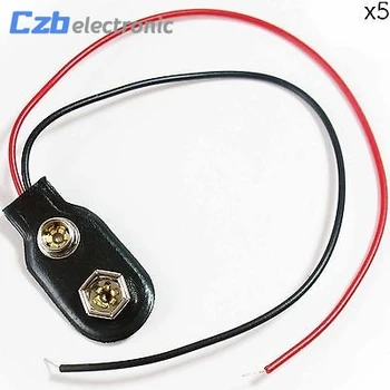 10Pcs PP3 MN1604 9V Battery Holder Clip Snap Connector Jack Cable Wires Lead Convertor for Battery Storage Boxes
10Pcs PP3 MN1604 9V Battery Holder Clip Snap Connector Jack Cable Wires Lead Convertor for Battery Storage Boxes