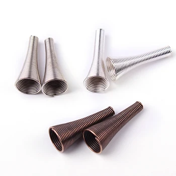 50pcs/lot 26mm Rhodium/Gold/Silver/Antique Bronze Color Spring Bead Caps End Caps Connectors for DIY Jewelry Findings Making
50pcs/lot 26mm Rhodium/Gold/Silver/Antique Bronze Color Spring Bead Caps End Caps Connectors for DIY Jewelry Findings Making