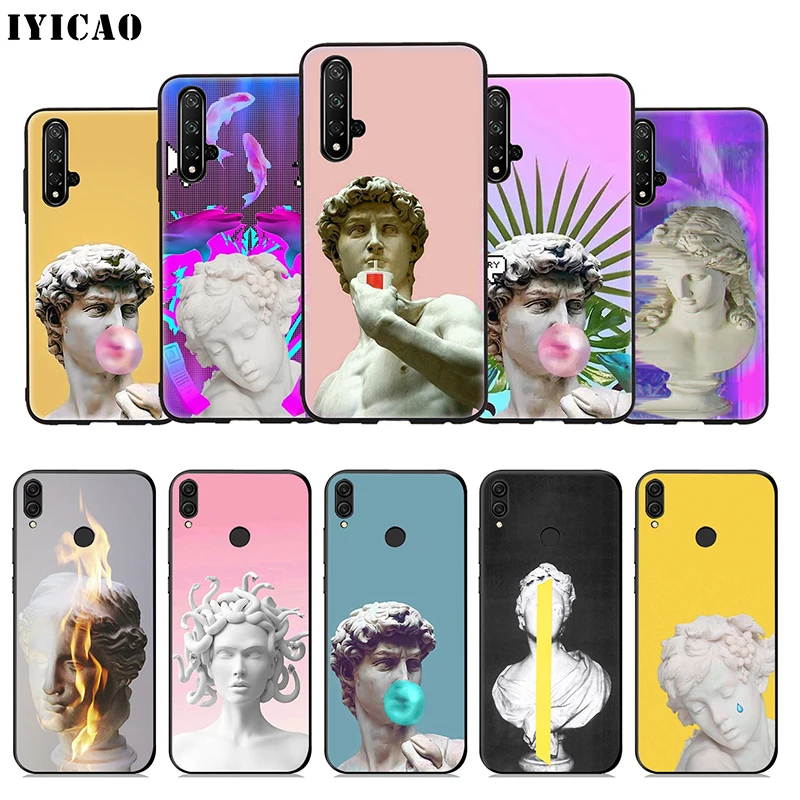 IYICAO Plaster statue David Soft Case for Huawei Honor 20 10 9X 9 8X 8C 8 7X 7A 6A Lite Pro View 20 Note 10 Phone Cover
IYICAO Plaster statue David Soft Case for Huawei Honor 20 10 9X 9 8X 8C 8 7X 7A 6A Lite Pro View 20 Note 10 Phone Cover