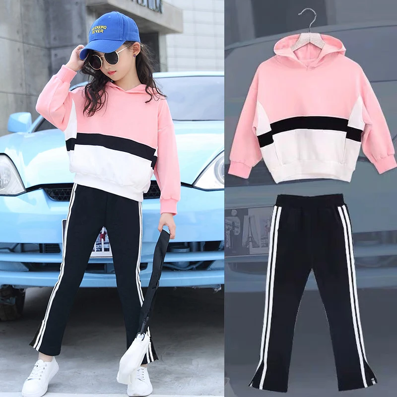 Girls Clothes Sets Autumn Children's Clothing Set Sweatshirt + Pants Two-piece Casual Kids Sport Suits Teenage 6 8 9 10 12 years
Girls Clothes Sets Autumn Children's Clothing Set Sweatshirt + Pants Two-piece Casual Kids Sport Suits Teenage 6 8 9 10 12 years