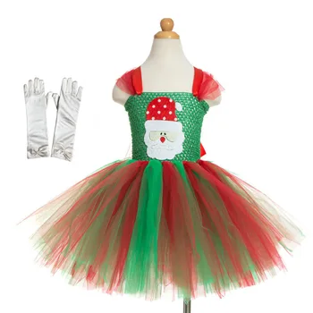 Girls Mesh Rainbow Tutu Dress Christmas Party Santa Claus Princess Floral Dresses Children Embroidery Ball Gown Costumes 
Girls Mesh Rainbow Tutu Dress Christmas Party Santa Claus Princess Floral Dresses Children Embroidery Ball Gown Costumes
