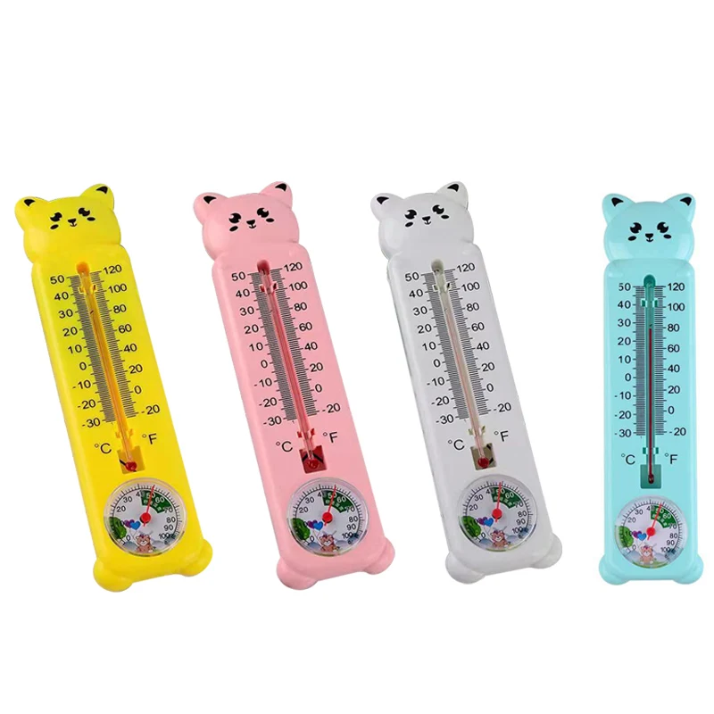 Generic Vertical Thermometer And Hygrometer Wall Hanging Temperature