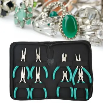 8Pcs/Set High Quality Mini Needle Nose Diagonal Pliers Tool DIY Jewelry Crafts Making Processing Tool for Jeweler
8Pcs/Set High Quality Mini Needle Nose Diagonal Pliers Tool DIY Jewelry Crafts Making Processing Tool for Jeweler