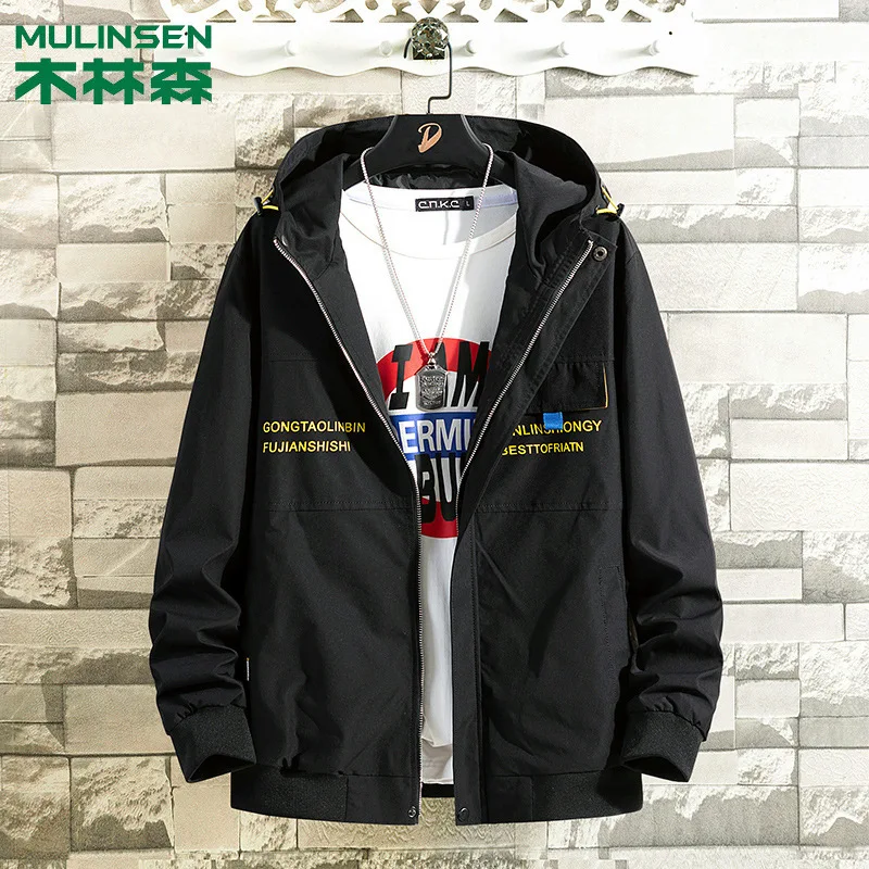 MULINSEN Autumn And Winter Jacket Men's Casual Trend Handsome Coat Men's Jacket Large Size Coat Men'S Wear
MULINSEN Autumn And Winter Jacket Men's Casual Trend Handsome Coat Men's Jacket Large Size Coat Men'S Wear