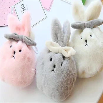 Cute Plush Rabbit Coin Purse Wallet Kawaii Pouch Women Girls Small Wallet Soft Plush Rabbit Drawstring Coin Bag Kid Gift 
Cute Plush Rabbit Coin Purse Wallet Kawaii Pouch Women Girls Small Wallet Soft Plush Rabbit Drawstring Coin Bag Kid Gift
