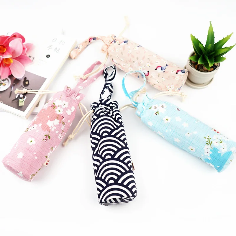Yuan yi Handmade Insulation Cup Set Bag Water Cup Set Protective Case Umbrella Cup Set Glass Bottle shui hu tao 350/500 Ml
Yuan yi Handmade Insulation Cup Set Bag Water Cup Set Protective Case Umbrella Cup Set Glass Bottle shui hu tao 350/500 Ml