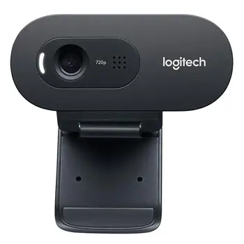 Original Logitech C270/C270i Webcam 720p HD Video USB2.0 Built-in Microphone Web Camera for PC Laptop Computer Web Chat Camera