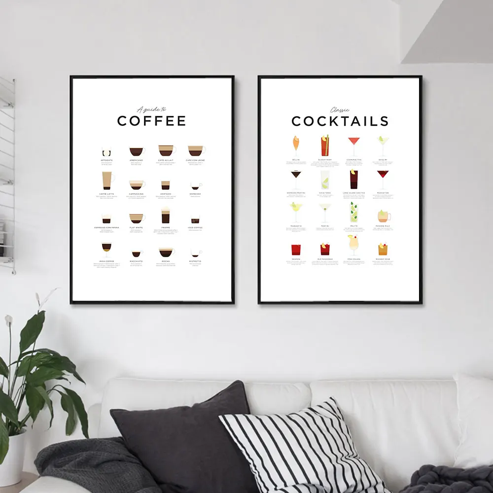Cocktail Menu Wall Art Canvas Poster A Guide To Choose Print Minimalist Modern Decorative Picture Painting Living Room Decor
Cocktail Menu Wall Art Canvas Poster A Guide To Choose Print Minimalist Modern Decorative Picture Painting Living Room Decor