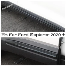 Lapetus Auto Styling Door Side Line Body Molding Cover Trim 4PCS For Ford Explorer 2020 2021 Carbon Fiber Look Exterior Parts
Lapetus Auto Styling Door Side Line Body Molding Cover Trim 4PCS For Ford Explorer 2020 2021 Carbon Fiber Look Exterior Parts