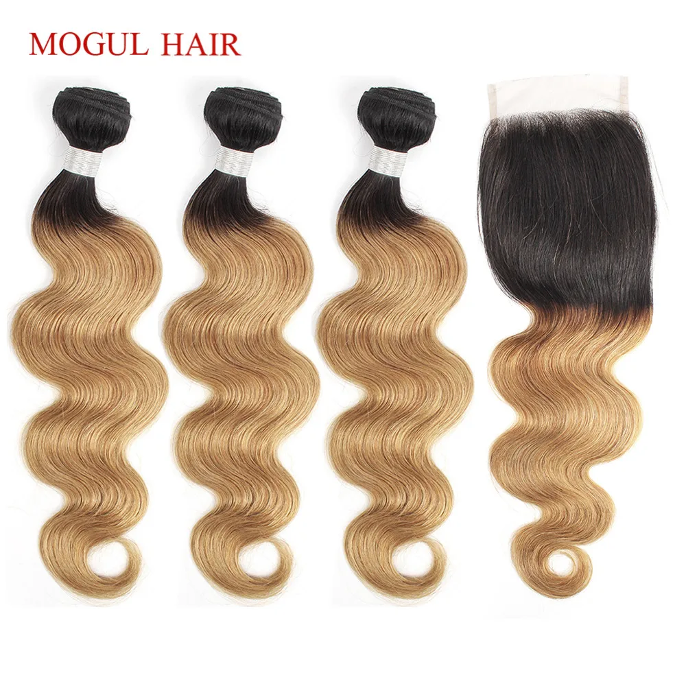 MOGULHAIR 1B 27 Honey Blonde Bundles with Closure Ombre Bundles with Closure Peruvian Body Wave Non Remy Human Hair Extension
MOGULHAIR 1B 27 Honey Blonde Bundles with Closure Ombre Bundles with Closure Peruvian Body Wave Non Remy Human Hair Extension