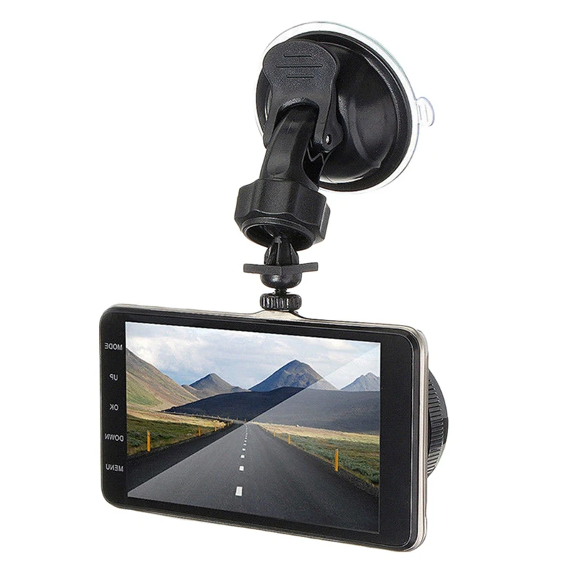 4 Inch Front And Rear Dual Lens Driving Recorder Hd 1080P Car Vehicle Dvr Edr Dashcam With G-Sensor Rearview Functions
4 Inch Front And Rear Dual Lens Driving Recorder Hd 1080P Car Vehicle Dvr Edr Dashcam With G-Sensor Rearview Functions