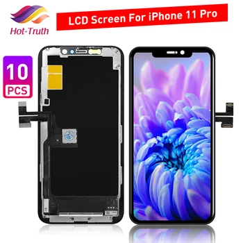 10 Pcs LCD For iPhone 11 pro LCD Display Touch Screen Digitizer Replacement Assembly A2215,A2160,A2217
10 Pcs LCD For iPhone 11 pro LCD Display Touch Screen Digitizer Replacement Assembly A2215,A2160,A2217