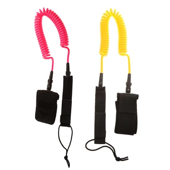 2pcs Surfboard Leash Paddle Board Leash for Safety 7mm Pink&Yellow
2pcs Surfboard Leash Paddle Board Leash for Safety 7mm Pink&Yellow