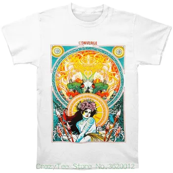 Men's High Quality Custom Printed Tops Hipster Tees Converge Men's Florian White T-shirt White 
Men's High Quality Custom Printed Tops Hipster Tees Converge Men's Florian White T-shirt White