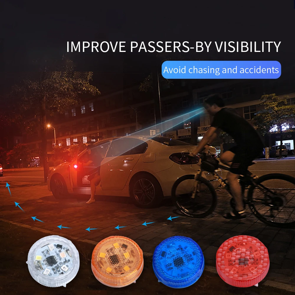 2Pcs Wireless Magnetic Car Door Opening Warning Light 5LEDS Strobe Flashing Anti Rear-end Collision Safety Lamps Indicator Light
2Pcs Wireless Magnetic Car Door Opening Warning Light 5LEDS Strobe Flashing Anti Rear-end Collision Safety Lamps Indicator Light