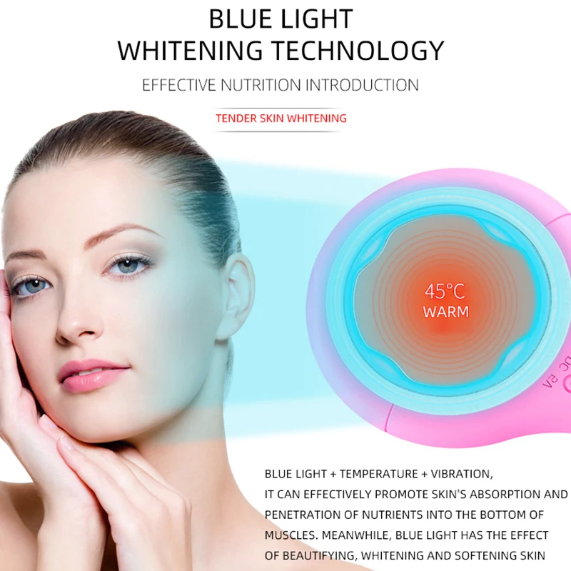 Wireless charging face wash beauty brush face wash electric face wash machine silicone facial cleanser cleaner 
Wireless charging face wash beauty brush face wash electric face wash machine silicone facial cleanser cleaner