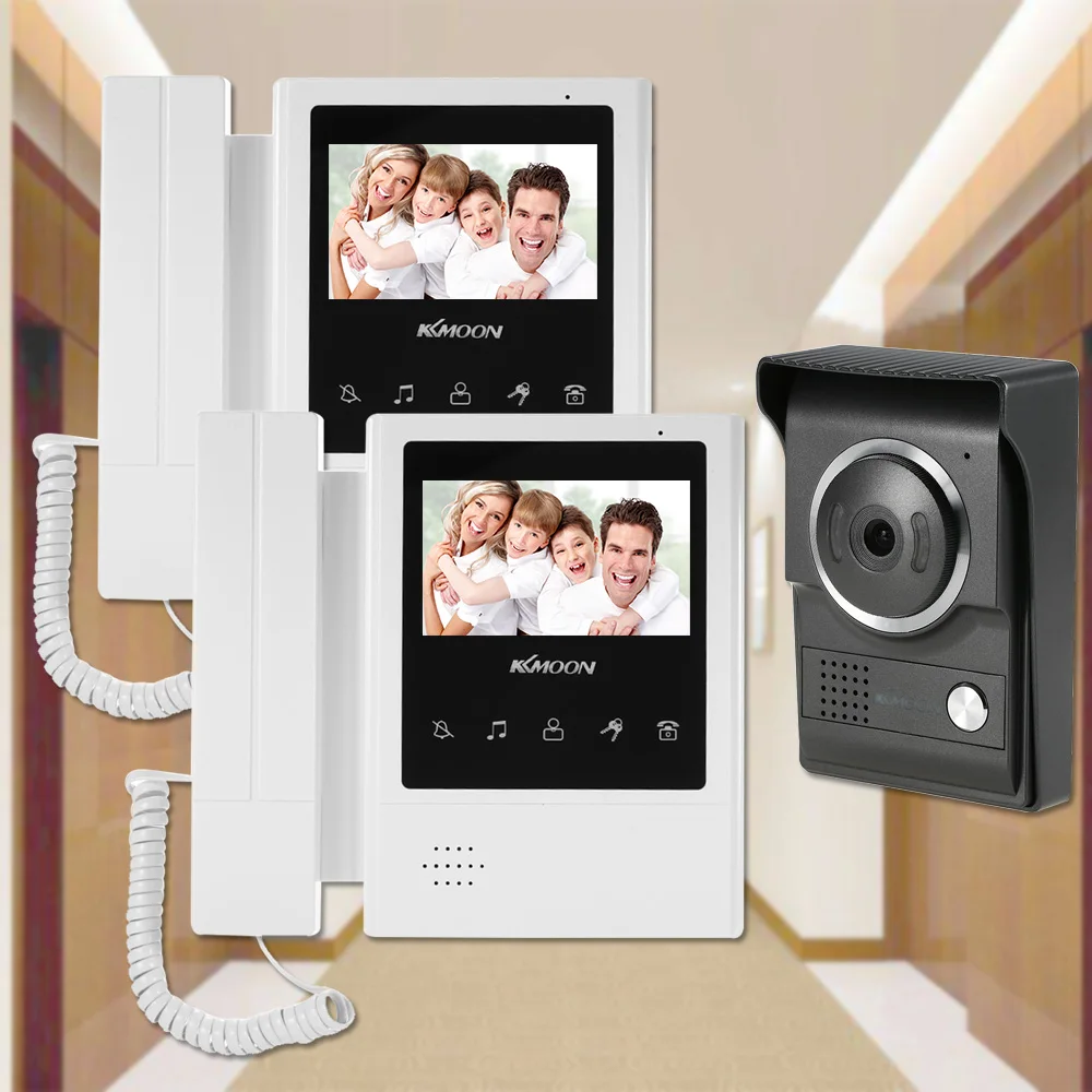 4.3 inch Wired Video Doorbell with Night Vision Rainproof Video Intercom System for Security Camera Home Surveillance
4.3 inch Wired Video Doorbell with Night Vision Rainproof Video Intercom System for Security Camera Home Surveillance