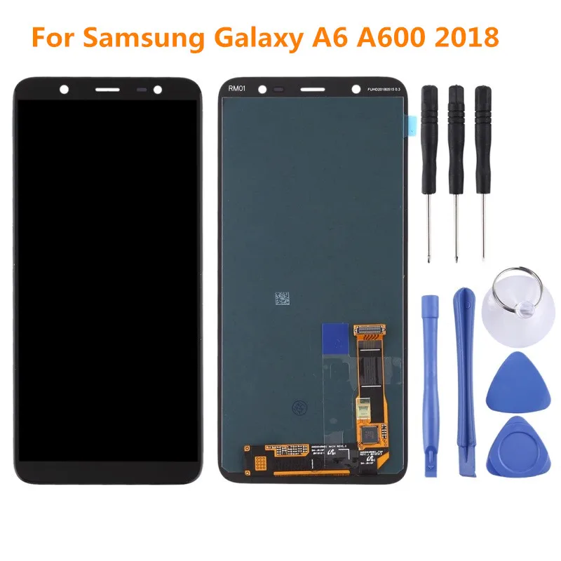 For SAMSUNG Galaxy A6 2018 A600 LCD Display Touch Screen Digitizer Assembly Replacement For SAMSUNG A6 A600F A600FN LCD
For SAMSUNG Galaxy A6 2018 A600 LCD Display Touch Screen Digitizer Assembly Replacement For SAMSUNG A6 A600F A600FN LCD