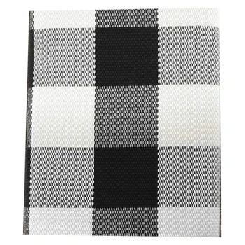 Black and White Outdoor Rug - Plaid Rugs - Large Size 2X4.3 (23.6 inch x 51.2 inch) - for Porch Front Double Doors Mats
Black and White Outdoor Rug - Plaid Rugs - Large Size 2X4.3 (23.6 inch x 51.2 inch) - for Porch Front Double Doors Mats