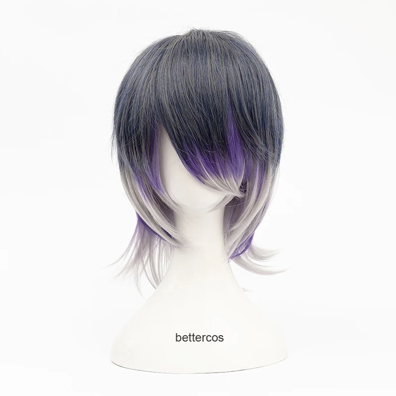 DIABOLIK LOVERS Sakamaki Reiji Short Purple Ombre Cosplay Wig Heat Resistant Synthetic Hair Wigs + Free Wig Cap
DIABOLIK LOVERS Sakamaki Reiji Short Purple Ombre Cosplay Wig Heat Resistant Synthetic Hair Wigs + Free Wig Cap