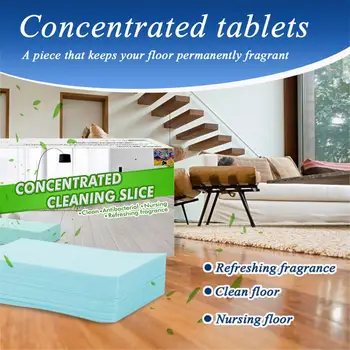 30Pcs Floor Cleaning Tablets Tile Dust Stains Remover Cleaner Sheet Deep Cleaning Polished Floor for Home Cleaning
30Pcs Floor Cleaning Tablets Tile Dust Stains Remover Cleaner Sheet Deep Cleaning Polished Floor for Home Cleaning
