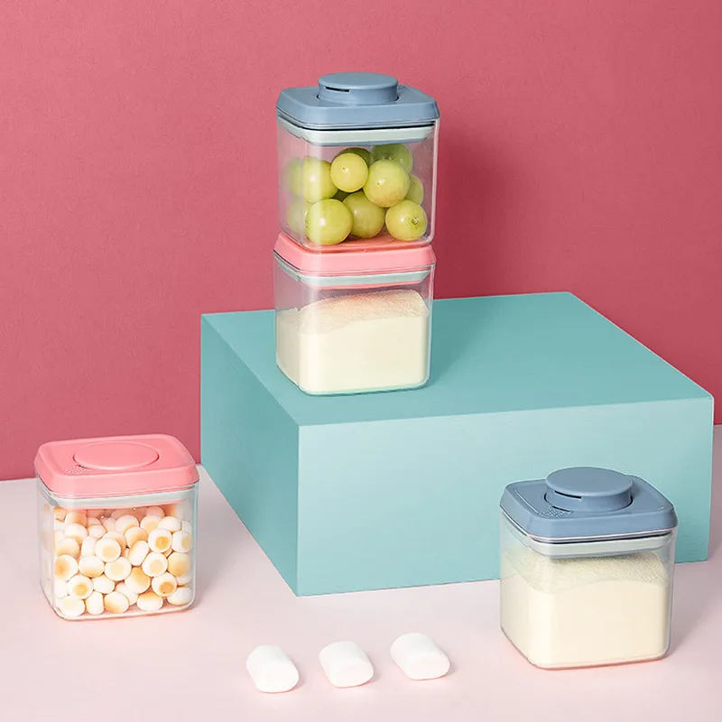Snack cans, portable candy jars, small household moisture-proof food storage jars, plastic transparent storage storage tanks box
Snack cans, portable candy jars, small household moisture-proof food storage jars, plastic transparent storage storage tanks box