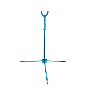 1Pc Aluminum Alloy Tripod Bow Stand Recurve Bow Longbow Portable Foldable Bracket Rack Hunting Accessories 
1Pc Aluminum Alloy Tripod Bow Stand Recurve Bow Longbow Portable Foldable Bracket Rack Hunting Accessories