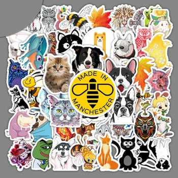 52 cartoon animal stickers luggage refrigerator bicycle motorcycle guitar laptop skateboard children toy stickers
52 cartoon animal stickers luggage refrigerator bicycle motorcycle guitar laptop skateboard children toy stickers