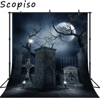 Scopiso Halloween Photography Background Full Moon Night Horrified Cemetery Dead Tree Backdrop Photographic Studio Props
Scopiso Halloween Photography Background Full Moon Night Horrified Cemetery Dead Tree Backdrop Photographic Studio Props