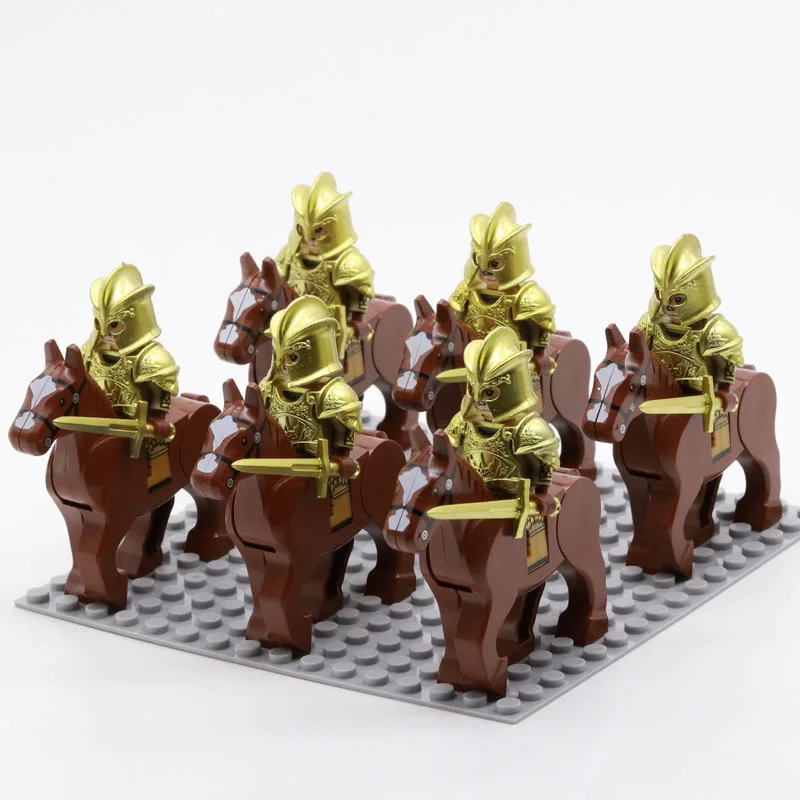 Building Blocks Assembled Knight Battle Scene Golden Knight Small Building Block Toys for Children
Building Blocks Assembled Knight Battle Scene Golden Knight Small Building Block Toys for Children